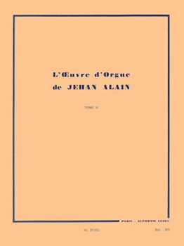 L'oeuvre D'orgue Volume 2 Rev 2002 by Alain Jehan - Alain Marie-Claire - for Organ