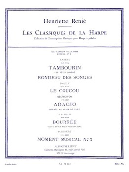 Les Classiques De La Harpe Vol.3 (harp Solo) by Various for Harp