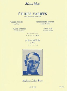 Etudes Variees by Mule Marcel for Saxophone