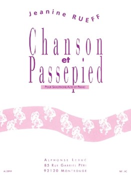 Chanson Et Passepied - Alto Sax | Piano
