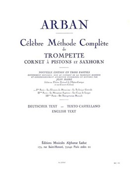 Famous Method (complete) by Arban Jean-Baptiste for Trumpet (Vol 1)
