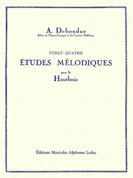 24 Etudes Melodiques (oboe Solo) by Debondue Albert for Oboe