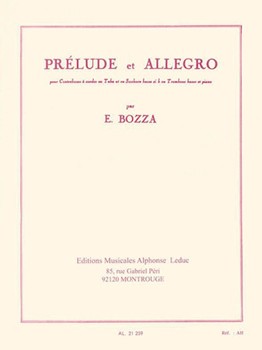 Prelude & Allegro by Bozza Eugene for Trombone