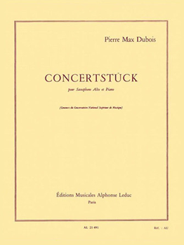 Concertstuck by Dubois Pierre-Max for Alto Saxophone S