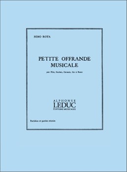 Petite Offrande Musicale (wind Quintet) by Rota Nino for