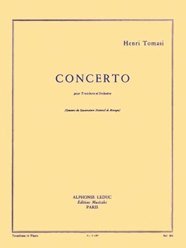 Concerto by Tomasi Henri for Trombone and Piano