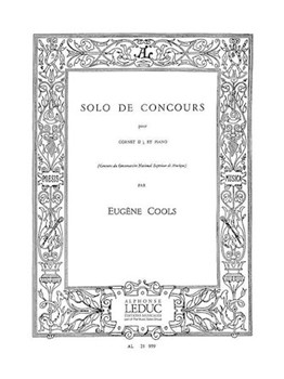 Solo De Concours by Eugene Cools for Trumpet