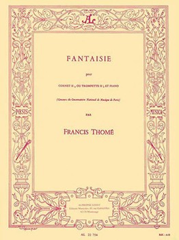 Fantaisie by Thome Francis for Trumpet and Piano