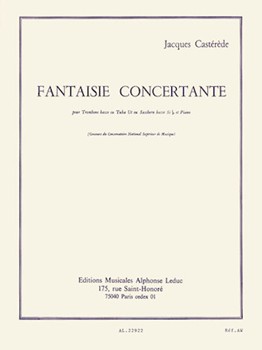 Fantasie Concertante by Casterede Jacques for Chamber Ensemble