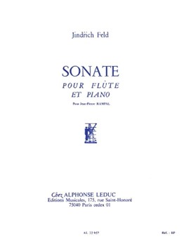 Sonate by Feld Jindrich for Flute and Piano