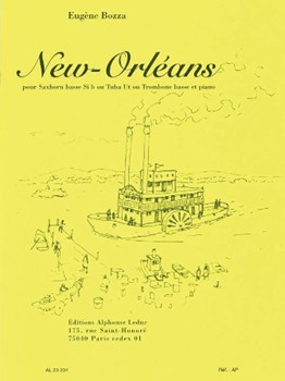 New Orleans by Bozza Eugene for Bass Trombone and Piano