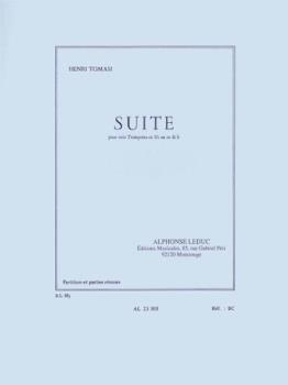 Suite For 3 Trumpets by Tomasi Henri for Trumpet Trio (Sc and Parts)