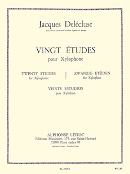 20 Etudes by Delecluse Jacques for Percussion Parts