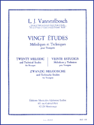 Vingt Études Melodiques et Techniques pour Trompette - [Twenty Melodic and Technical Studies for Trumpet] Trumpet