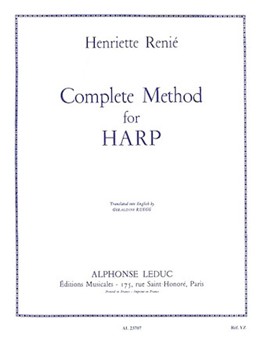 Complete Method for Harp by Renie Henriette for Harp