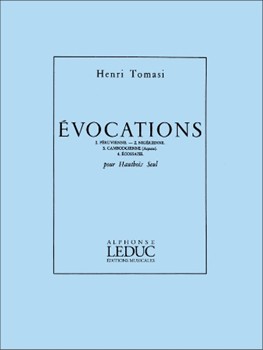 Evocations by Tomasi Henri for Oboe