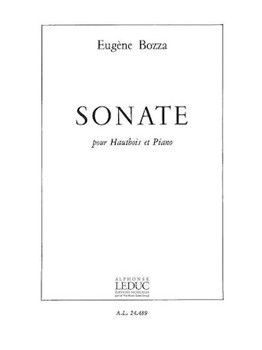 Sonate (oboe & Piano) by Bozza Eugene for Oboe