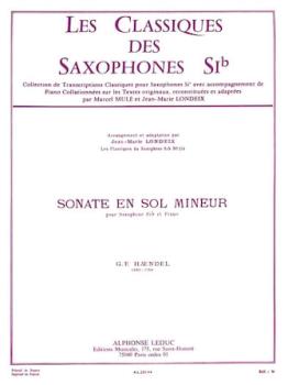 Sonate en Sol Mineur [tenor sax]