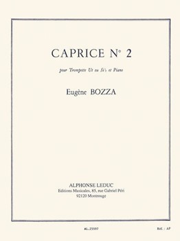 Caprice #2 by Bozza Eugene for Trumpet