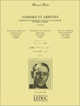Gammes Et Arpeges Volume 3 by Mule Marcel for Alto Saxophone M (Vol 3)