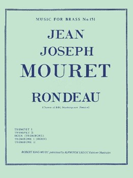 Rondeau by Mouret Jean-Joseph - King Robert - for Brass Quintet Co