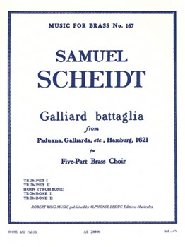 Galliard Battaglia [brass quintet] Scheidt Brass Qnt
