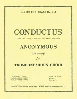 Conductus (horns 3) by Anonymous for