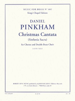 Christmas Cantata by Pinkham Daniel for Instrumental Parts (Score and Parts)