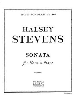 Sonata by Stevens Halsey for French Horn and Piano
