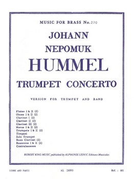Concerto For Trumpet by Hummel Johann Nepomuk - Ghitalla Armando - for Trumpet w/ Band