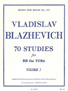 Hal Leonard Blazhevich V   70 Studies Volume 1 - Tuba