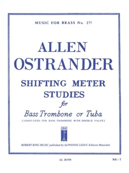 Shifting Meter Studies by Ostrander Allen for Bass Trombone