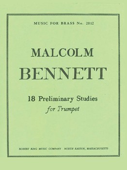 18 Preliminary Studies by Bennett M for Trumpet Method