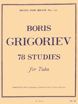 78 Studies by Grigoriev Boris for Tuba Method