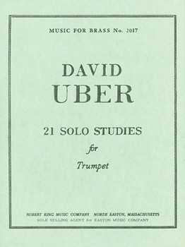 21 Solo Studies by Uber David for Trumpet Method