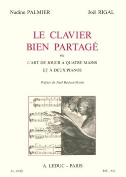 Le Clavier Bien Partage (book) by Joel Palmer N for