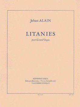 Litanies For Organ by Alain Jehan for Organ