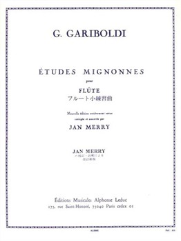 Etudes Mignonnes Op131 Flute by Gariboldi Giuseppe for Flute