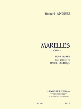 Bernard Andres - Marelles Pour Harpe (1<sup>er</sup> Cahier) by Andres Bernard for Harp