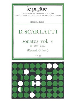 Oeuvres Completes Pour Clavier Volume 5 Sonates K206 A K255 (lp35) by Scarlatti Domenico for HarpSICHOR