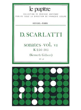 Oeuvres Completes Pour Clavier Volume 6 Sonates K256 A K305 (lp36) by Scarlatti Domenico for HarpSICHOR
