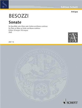 Sonata in D Major by Besozzi Alessandro - Ruf Hugo - for Chamb Ens