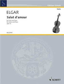 Salut D'Amour by Elgar Edward for Violin and Piano
