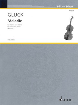 Melody by Gluck Christoph Willibald - Kreisler Fritz - for Violin