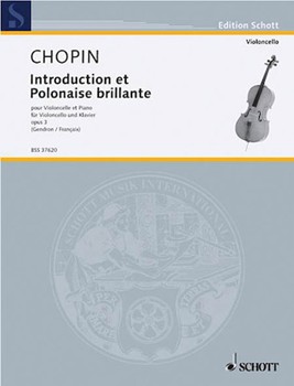 Introduction et Polonaise Brillante by Chopin Frederic for Cello and Piano