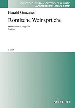 Römische Weinsprüche by Genzmer Harald for TTBB