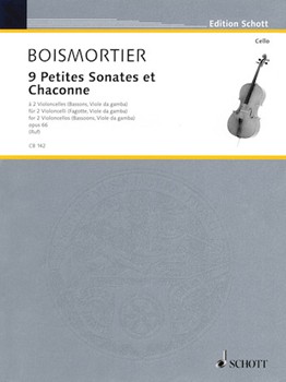 9 Little Sonatas and Chaconnes by de Bois Joseph Bodin for