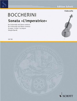 Sonata In A Major by Boccherini Luigi for Cello and Piano