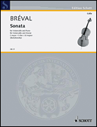 Breval - Sonata in C Major, Op. 42 for Cello and Piano