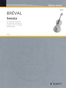 Breval - Sonata in C Major, Op. 42 for Cello and Piano